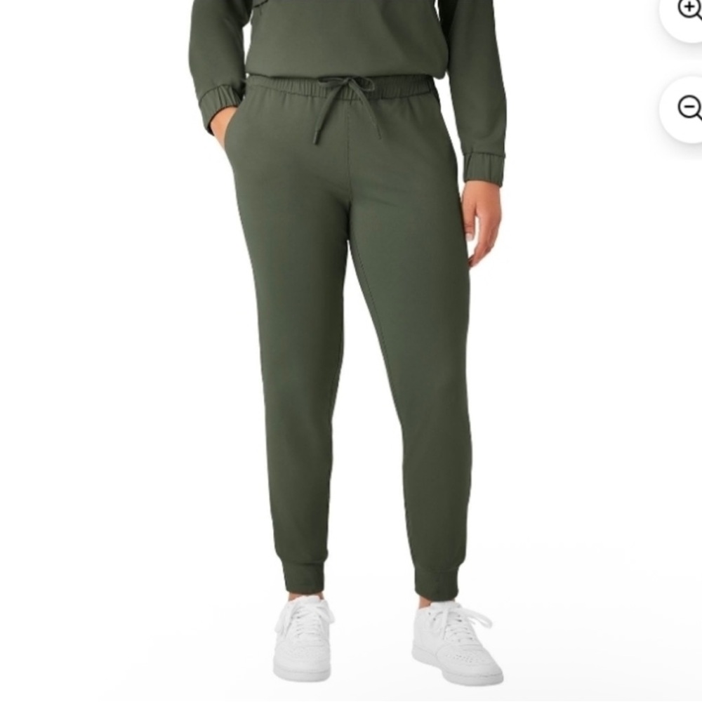 NWT Members Mark High Rise Moist Wick Pull On Travel Jogger UPF 30 Women’s M